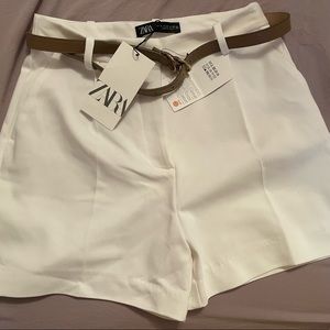 Zara Belter Shorts with Darts
